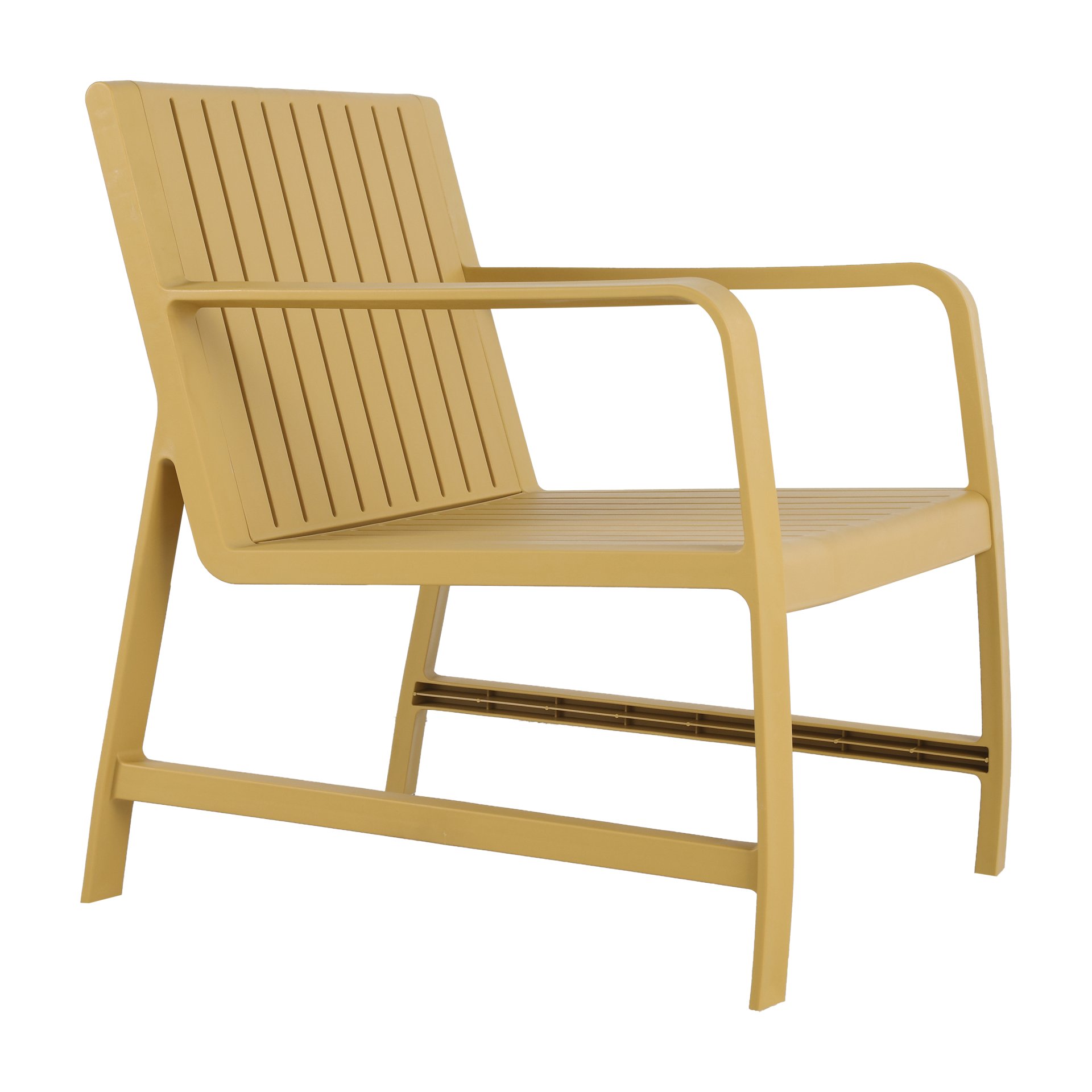 5 Piece Indoor / Outdoor Furniture Set 3 Seater Sofa, 2 Chairs And 2 Coffee Tables, Waterproof And Durable - Brick Yellow - Image 23