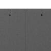 Metal Wall Mounted Tool Storage Cabinet With Locking Door, 1 Shelf, Metal - White - Image 20