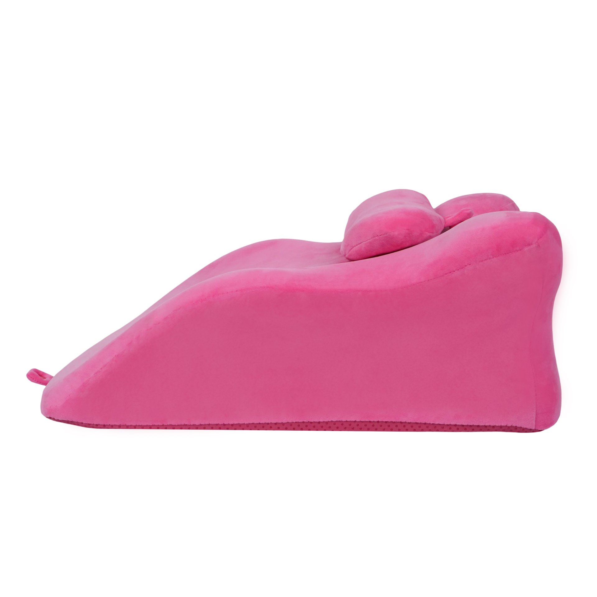 Ergonomic Spinal Posture Support Bed Pillow - Pink - Image 13