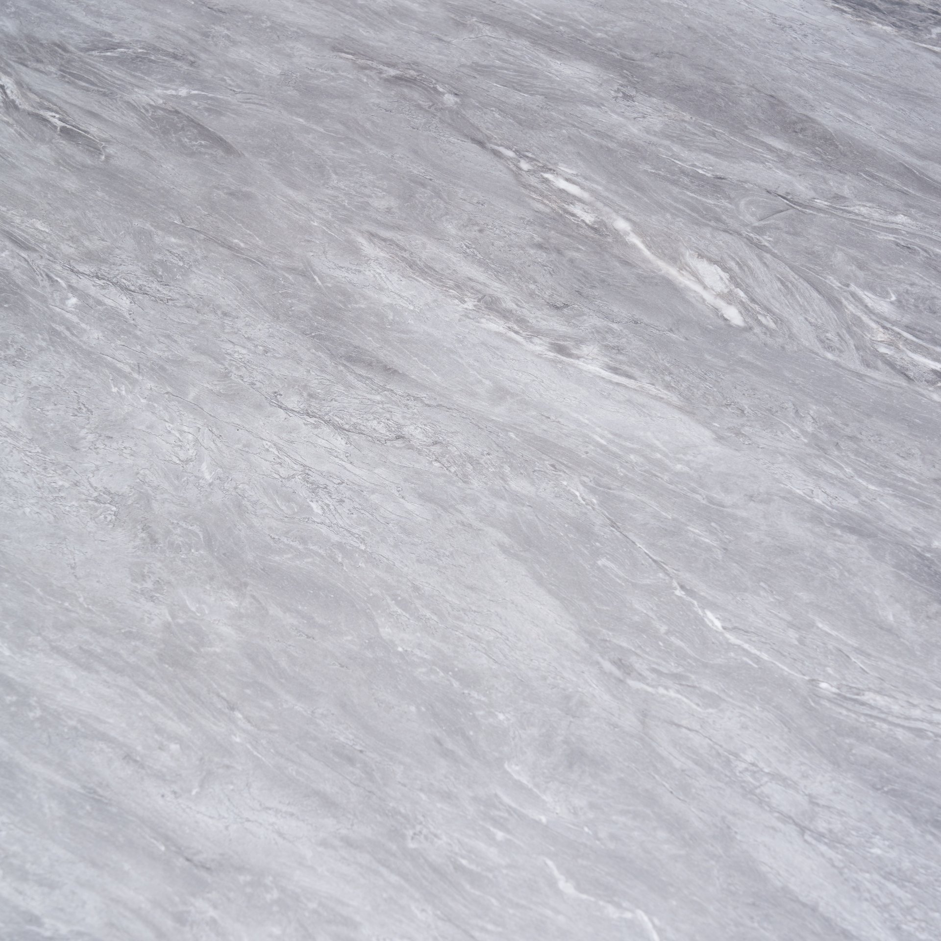 Modern Sintered Stone Dining Table Glossy Rock Surface Family Dining Table For 8 People With Sturdy Metal Legs Contemporary Kitchen Restaurant Furniture - Black / Gray - Image 9