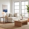 Cassandra - Corner Wedge Chair - Beige - Image 2