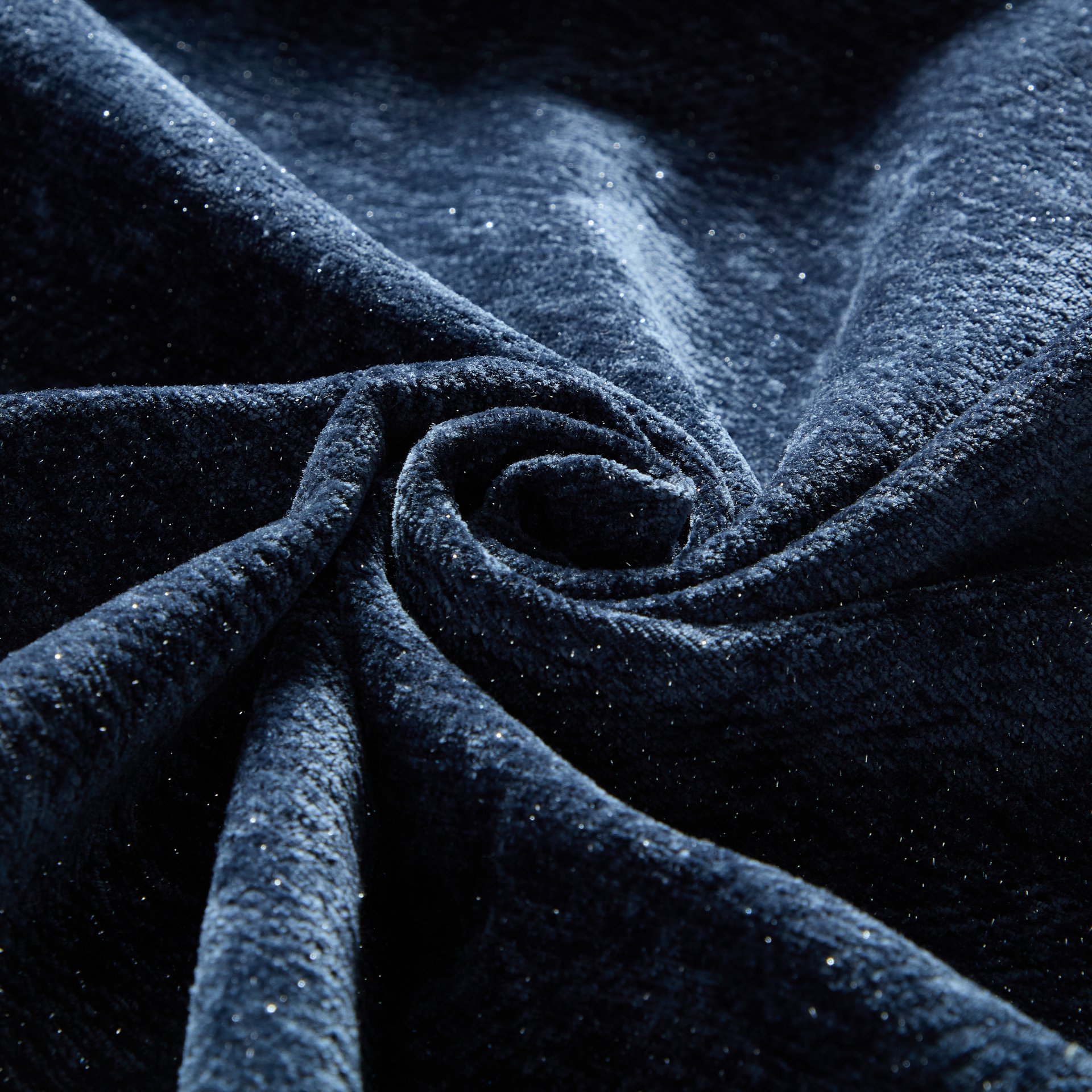 Modern Oversized Modular Sectional Sofa, Sparkling Chenille Fabric Soft Cushion Sofa With 2 Pillows, Diy Combination Tufted Sofa, No Assembly Required - Blue - Image 6