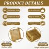 2 Piece Indoor / Outdoor Furniture Set (One Chair And 1 Coffee Table), UV Resistant, Waterproof And Durable - Brick Yellow - Image 7