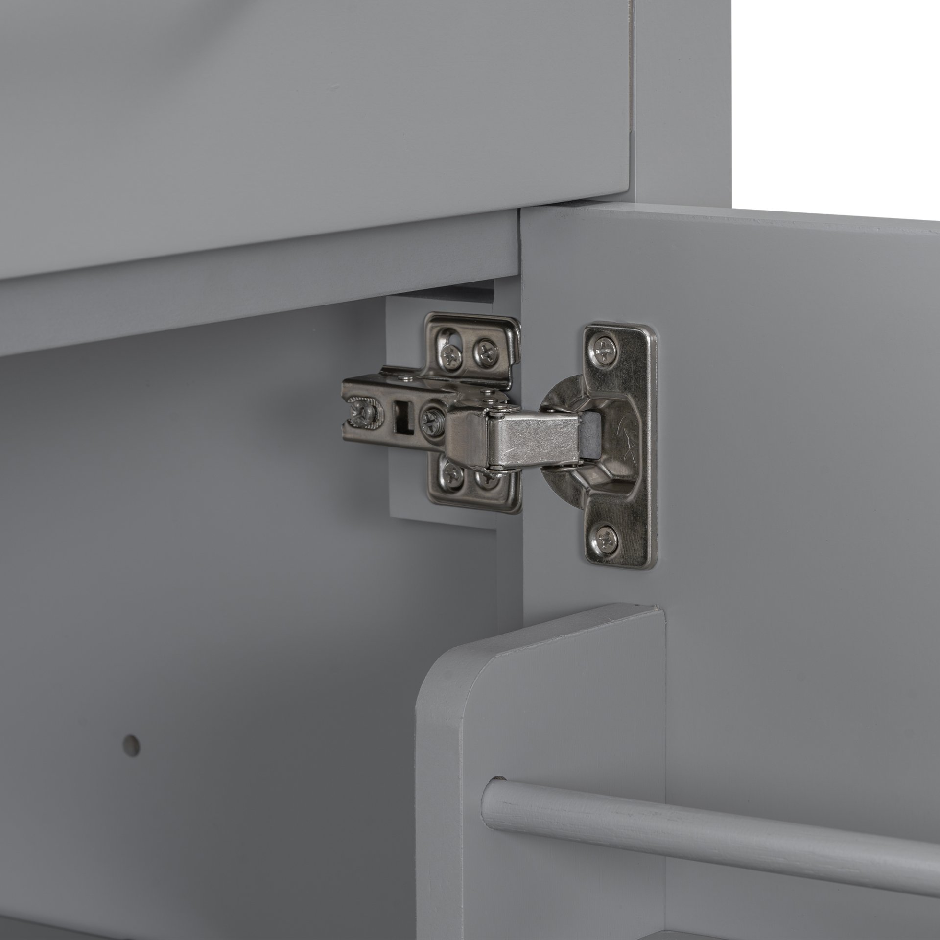 30" Bathroom Vanity With Sink And Soft Close Doors - Gray - Image 19