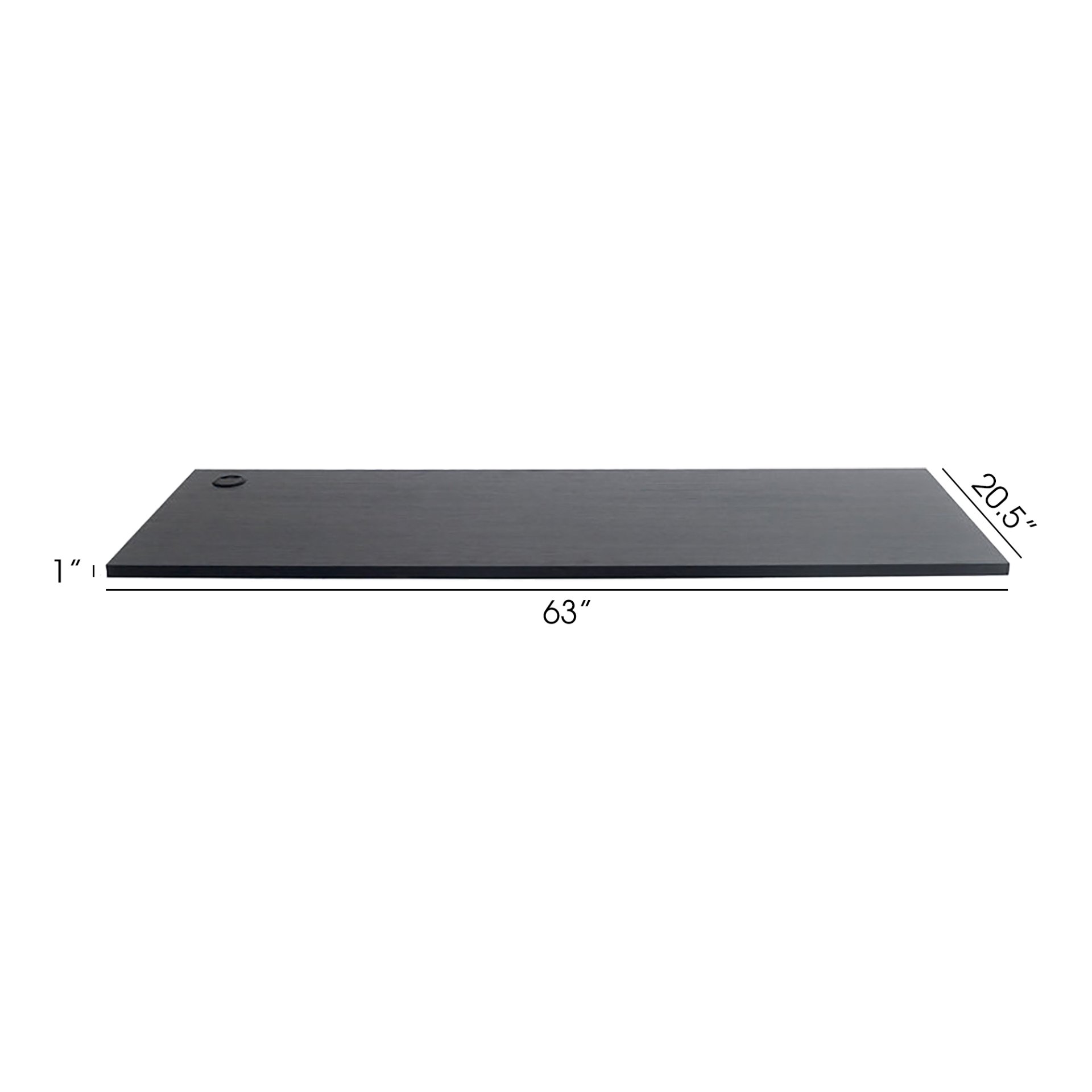 Nova Series - Work Top Melamine With Water And Heat Resistance - Dark Gray - Image 3