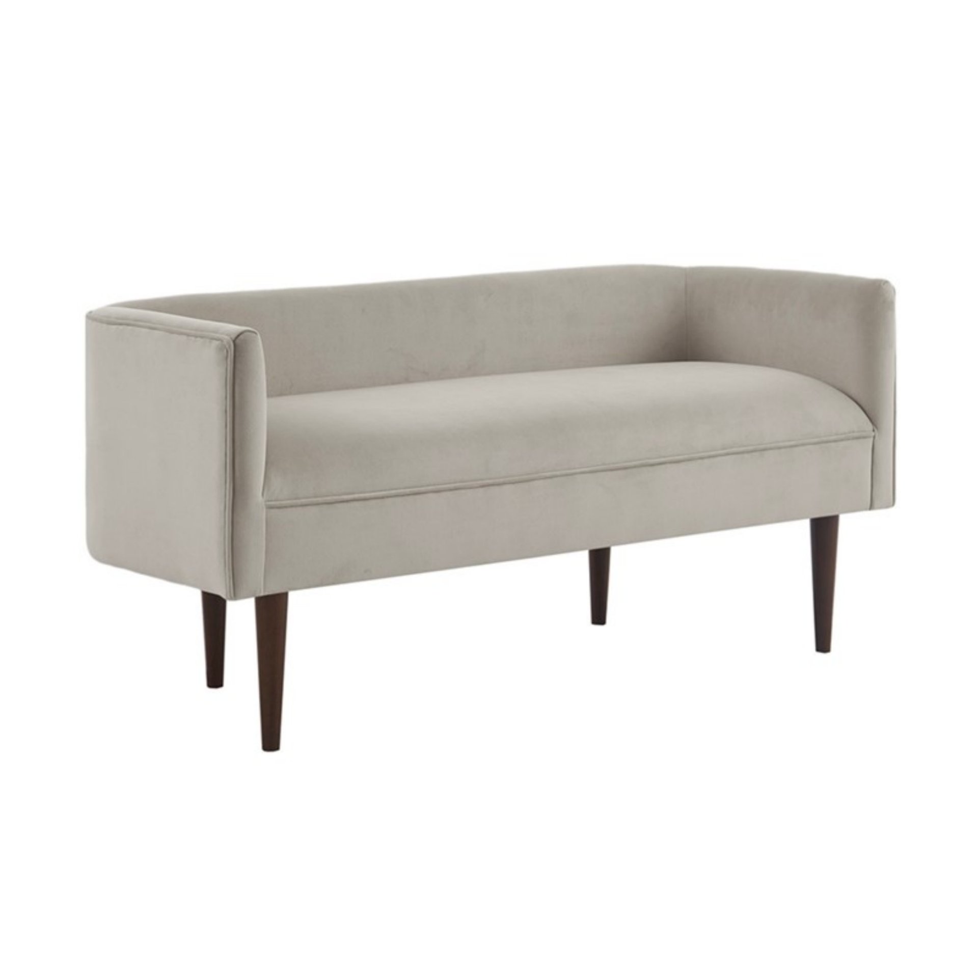 Farrah - Accent Bench With Low Back & Sides - Cream - Image 6