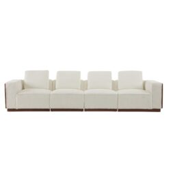 Chita - Modular Sectional Sofa 4 Seater With Larger Seats - Beige