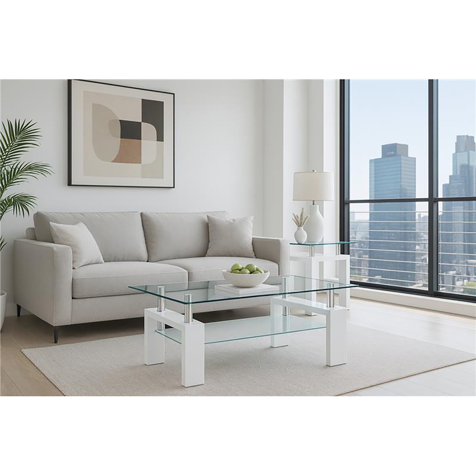 Marshall - Coffee Table - White - Image 2