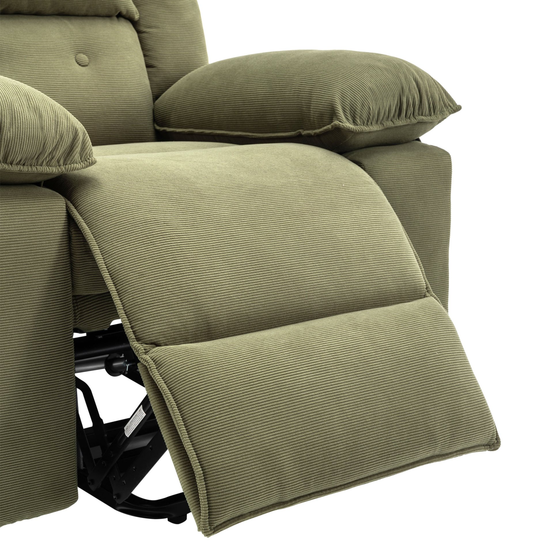 Massage Recliner, Power Lift Chair & Adjustable Massage And Heating Function, Recliner Chair With Infinite Position And Side Pocket For Living Room - Green - Image 22