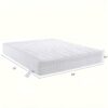 12" Full Mattress, Innerspring Hybrid With Gel Foam For Motion Isolation, Pressure Relief & Edge Support - White - Image 7