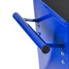 Rolling Metal Tool Chest With 5 Drawers, 20" Steel Storage Cabinet With Ball Bearing Slides - Black / Blue - Image 15