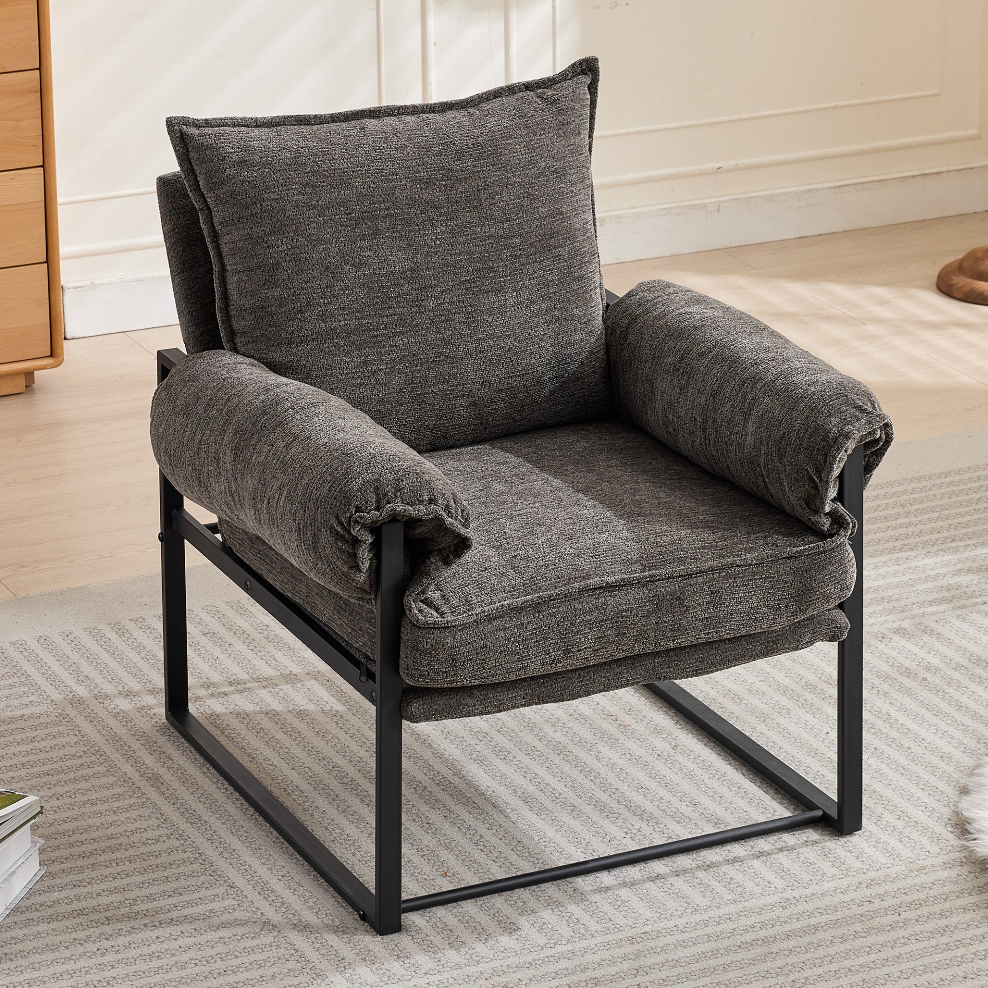 Adjustable Frame Sofa - Gray - Image 6