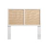 Barkley - Queen / Full Headboard With Adjustable Height - White - Image 4