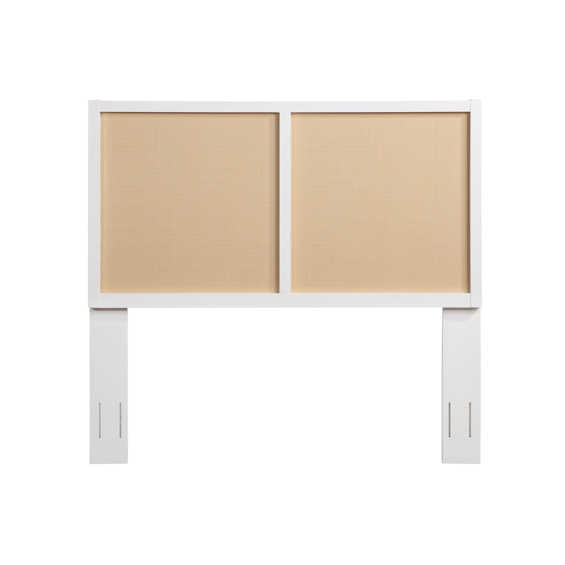 Barkley - Queen / Full Headboard With Adjustable Height - White - Image 4