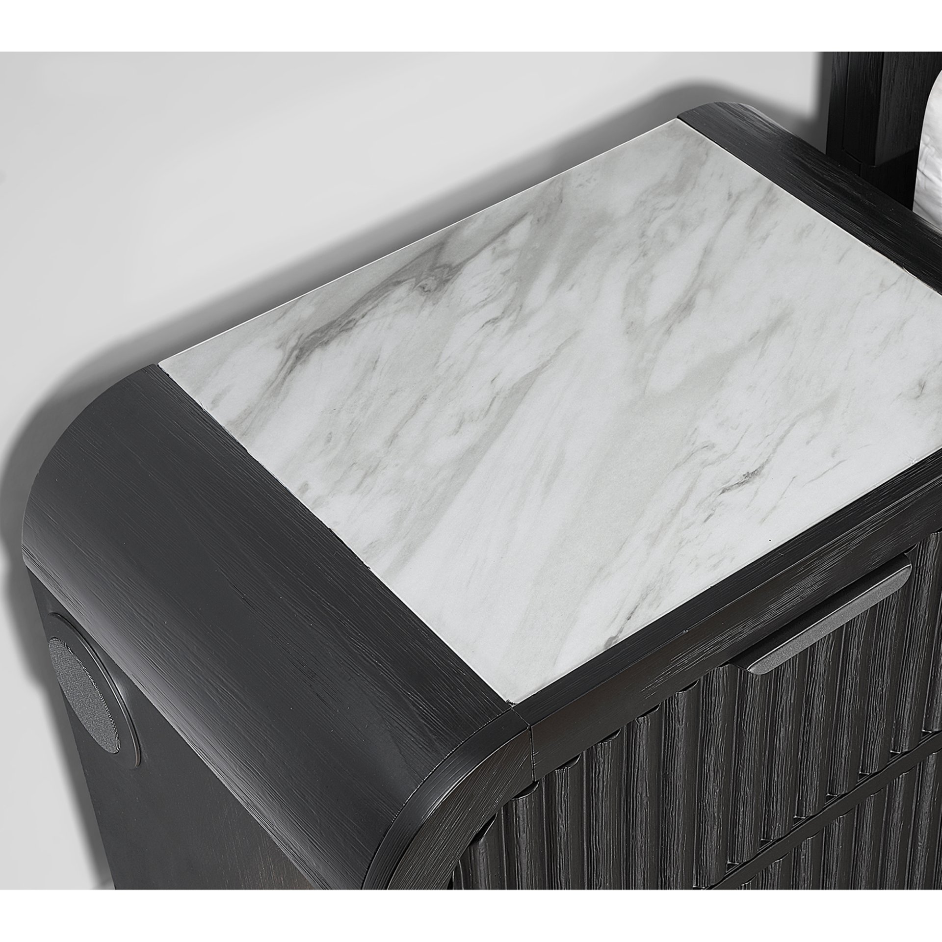 Beverly - Chest, LED Lighting - White / Black - Image 6