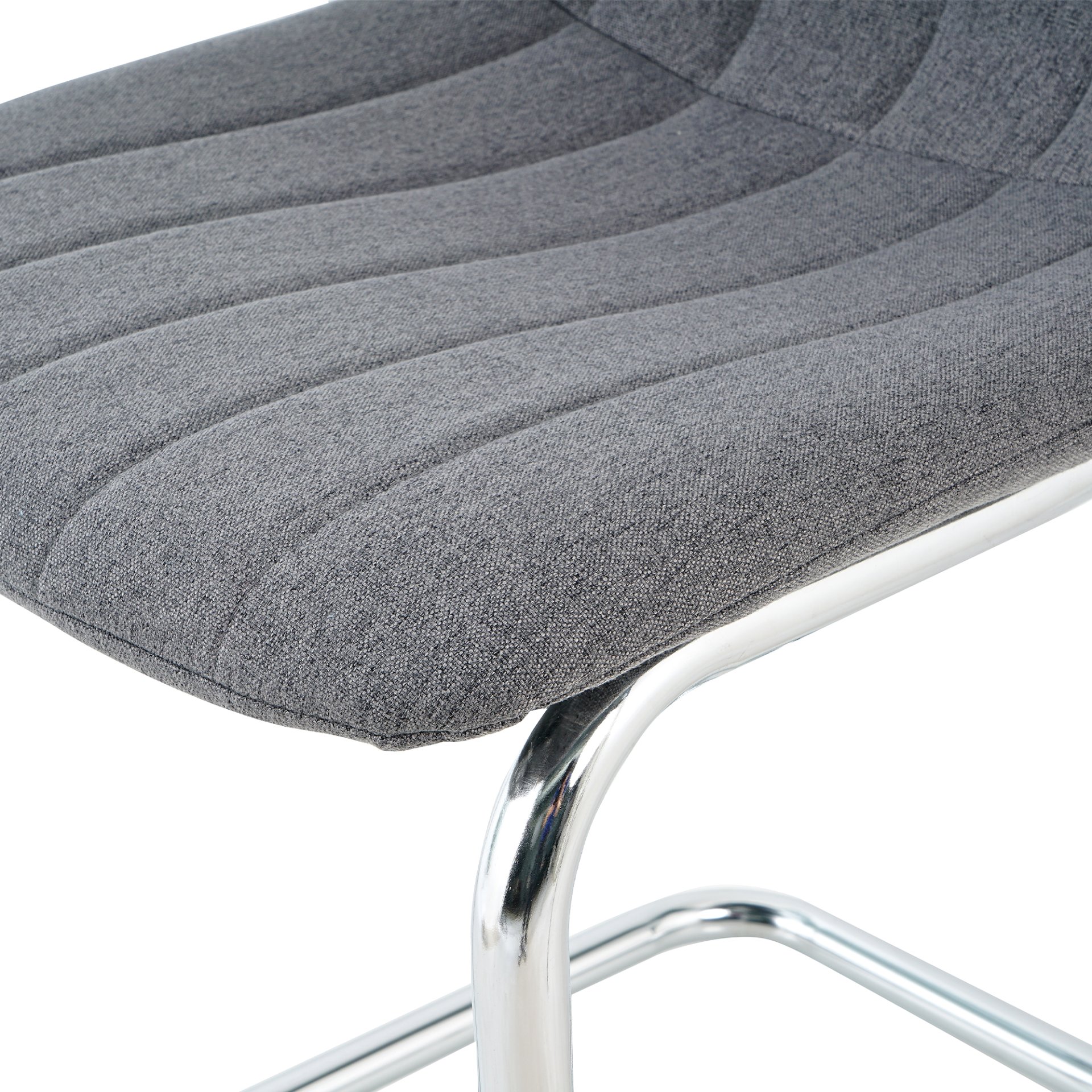 Modern Simple Light Luxury Dining Chair (Set of 4) - Dark Gray - Image 17