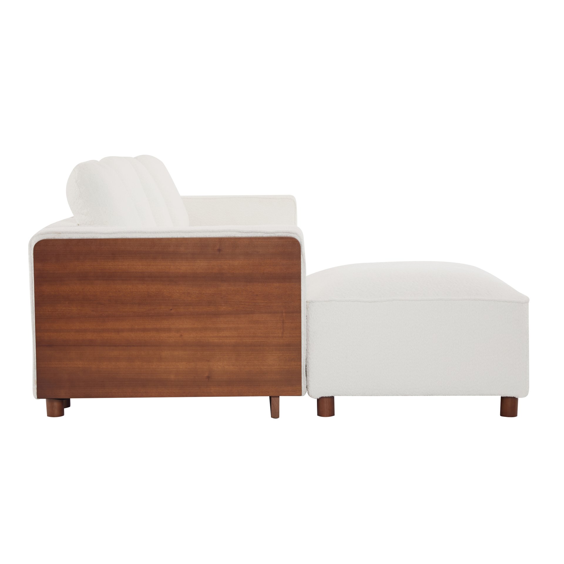 Chita - Modular L Shaped Sectional Sofa With Larger Seats - Beige - Image 5