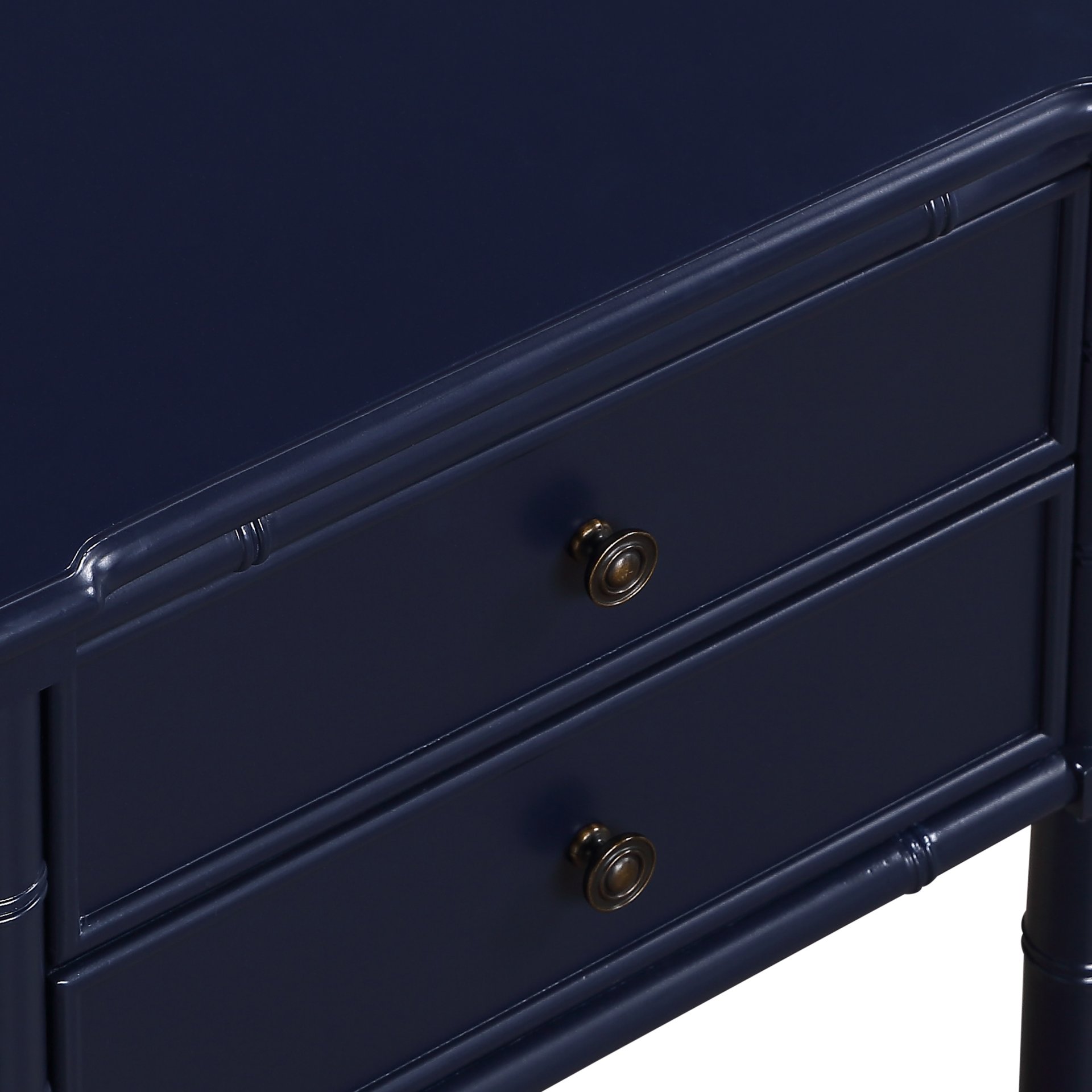 Emmett - 2 Drawer Nightstand - Dark Blue - Image 9