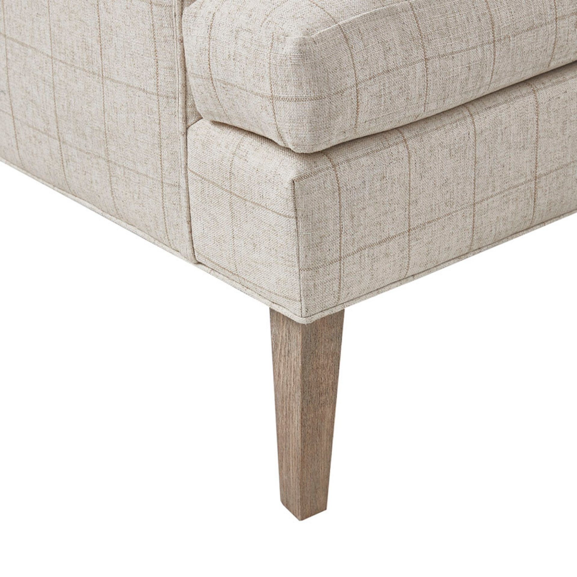Farmhouse Style Accent Chair - Beige - Image 7