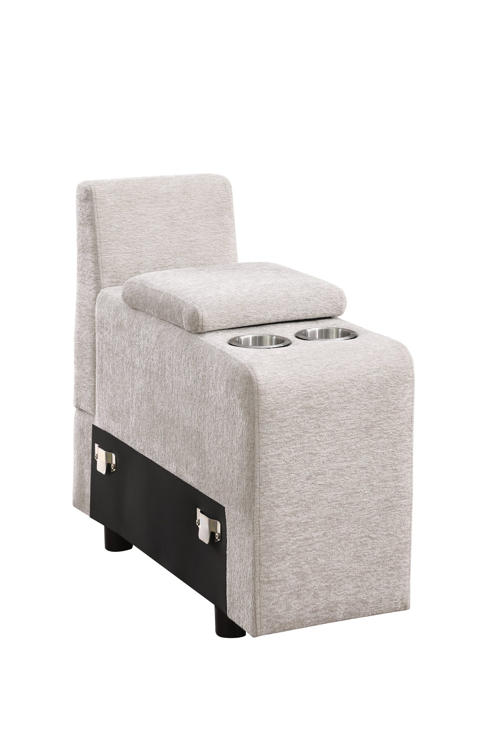 Nyeisha - Upholstered Sofa & Chaise - Beige - Image 4