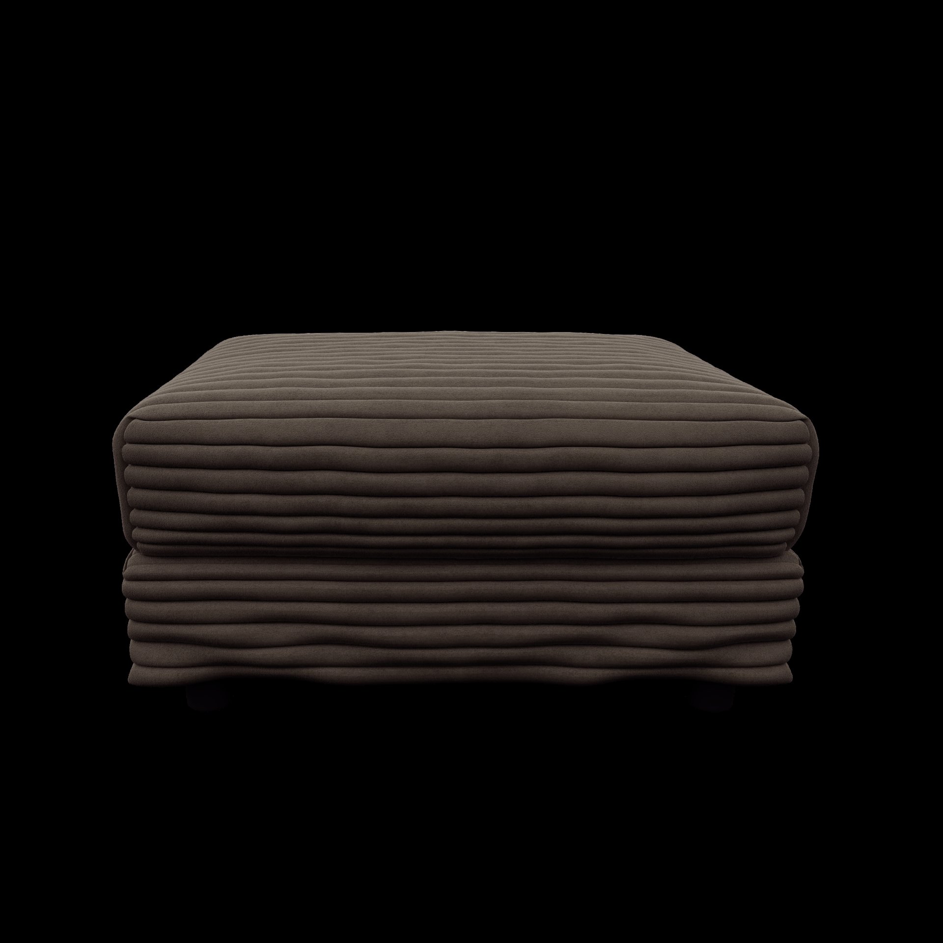 4 Seat Sofa, Deep Seat Couches With Soft Pillows And 3 Ottomans, Convertible Sofa Lounge Chair, For Living Room - Camel - Image 19