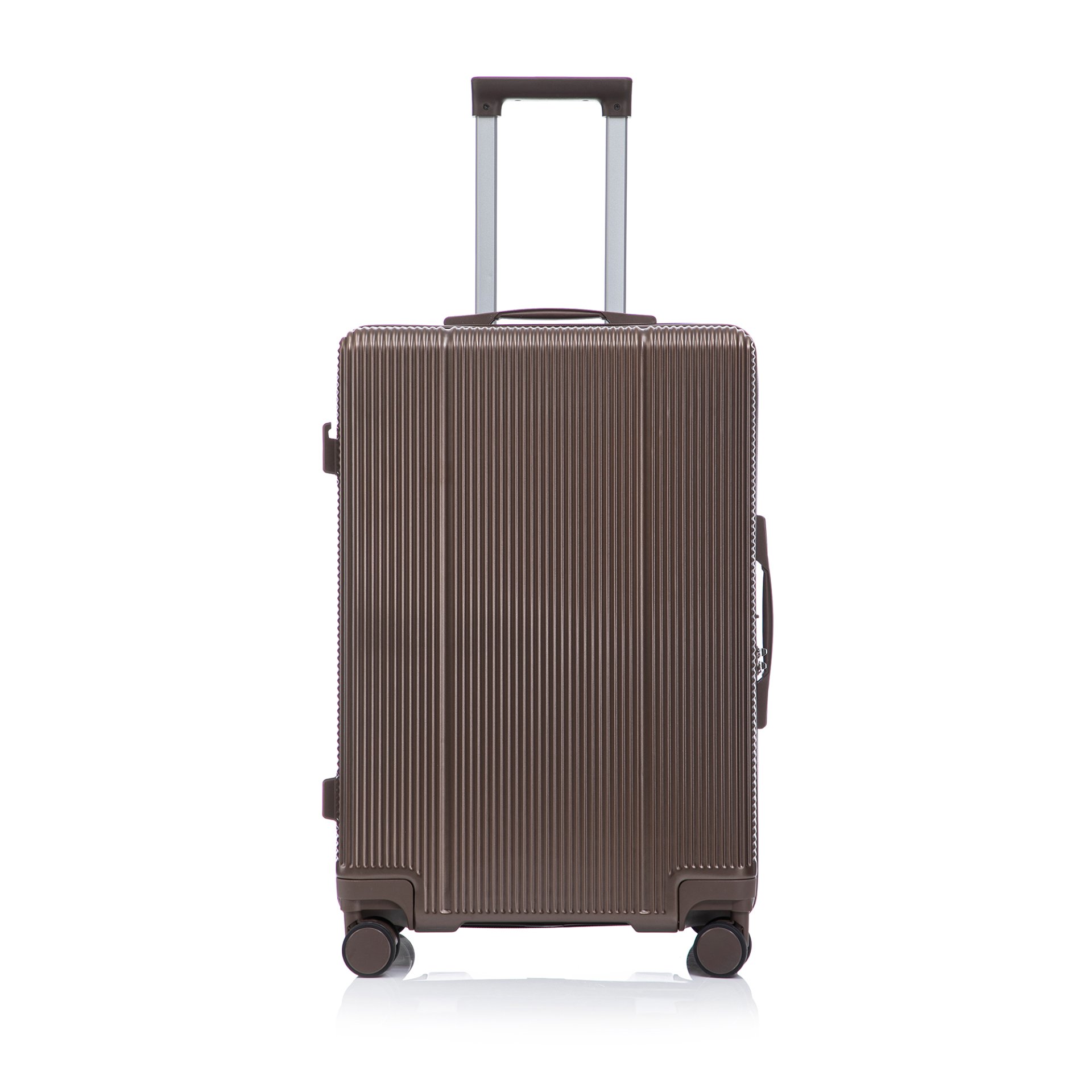 20" / 24" / 28" 3 Pieces / Set Spinner Wheel Luggage, Carry On Suitcase, Matching Color, TSA Combination Lock - Brown - Image 23