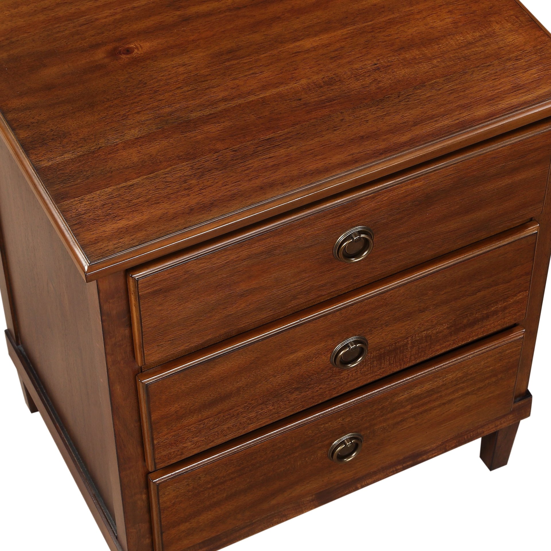 Chamberlin - 3 Drawer Nightstand - Brown - Image 8