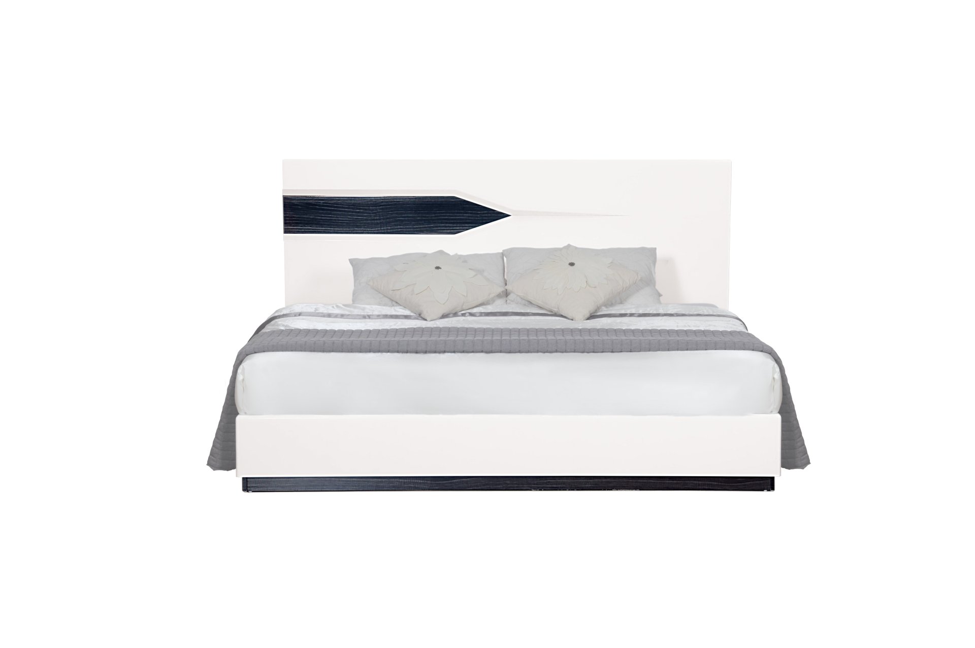 Vios - Queen Zebra Bed - White - Image 6