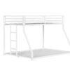 Adam - Twin Over Full Metal Bunk Bed - White - Image 21