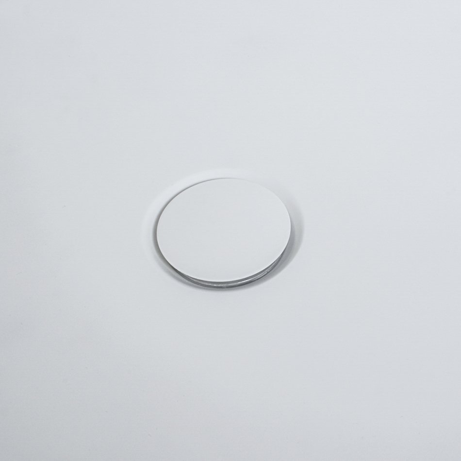 Solid Surface Stone Resin Freestanding Egg Shape Bathtub For The Bathroom - Matte White - Image 7