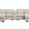 Nyeisha - Upholstered Sofa & Chaise - Beige - Image 12