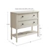 Beckett - 2 Drawer Accent Chest - Natural - Image 3