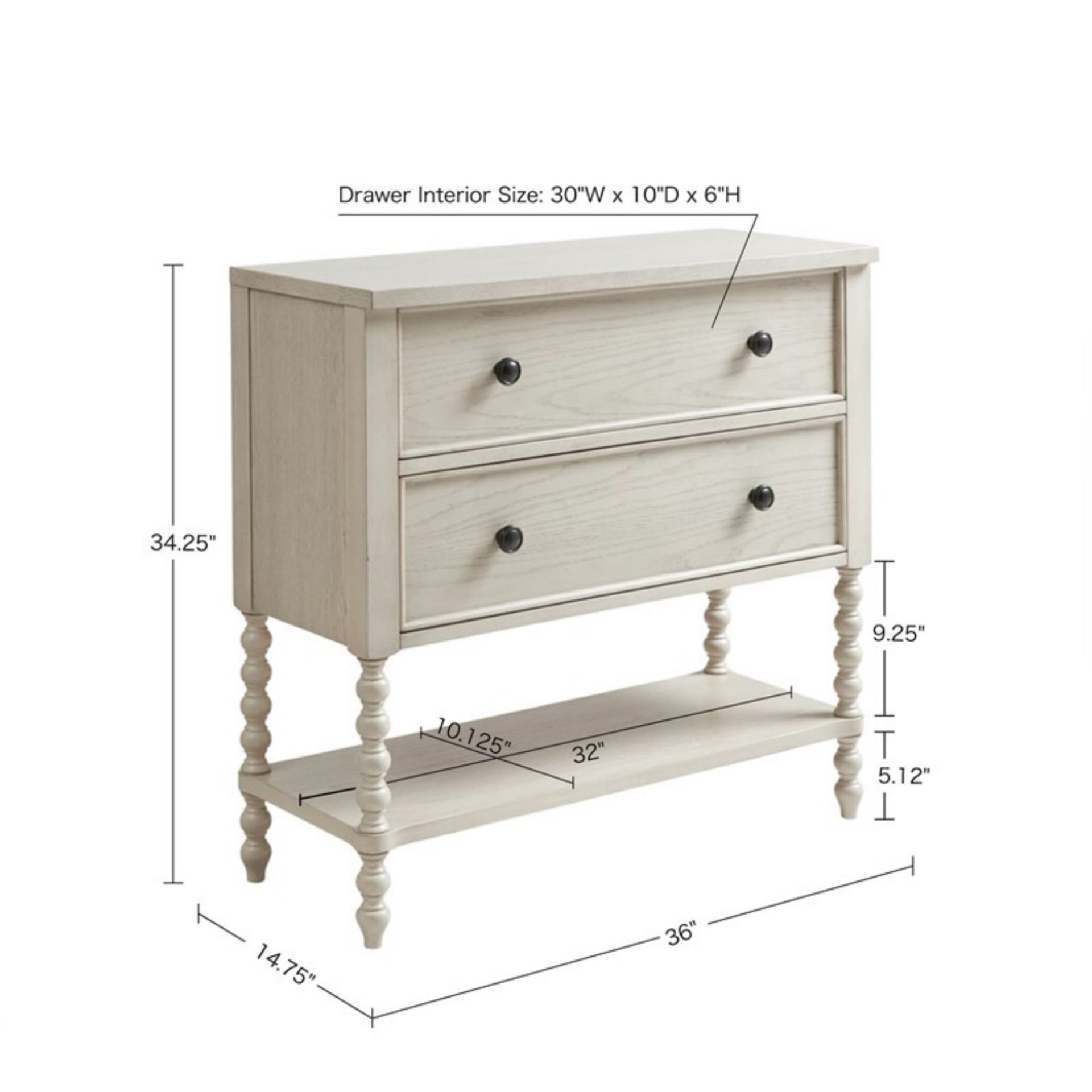 Beckett - 2 Drawer Accent Chest - Natural - Image 3