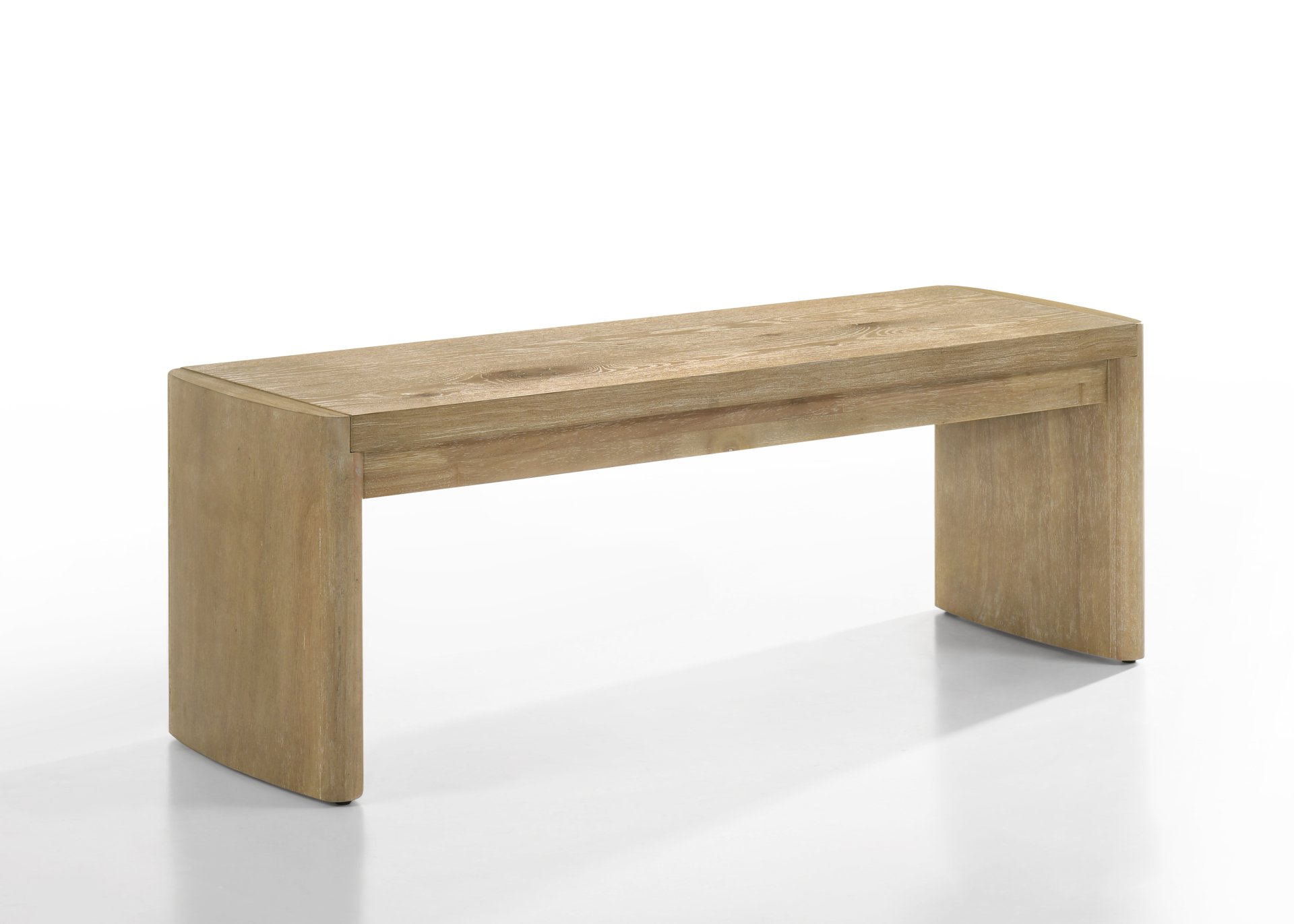 Magnus - Wide Dining Bench - Wooden Oak - Image 2