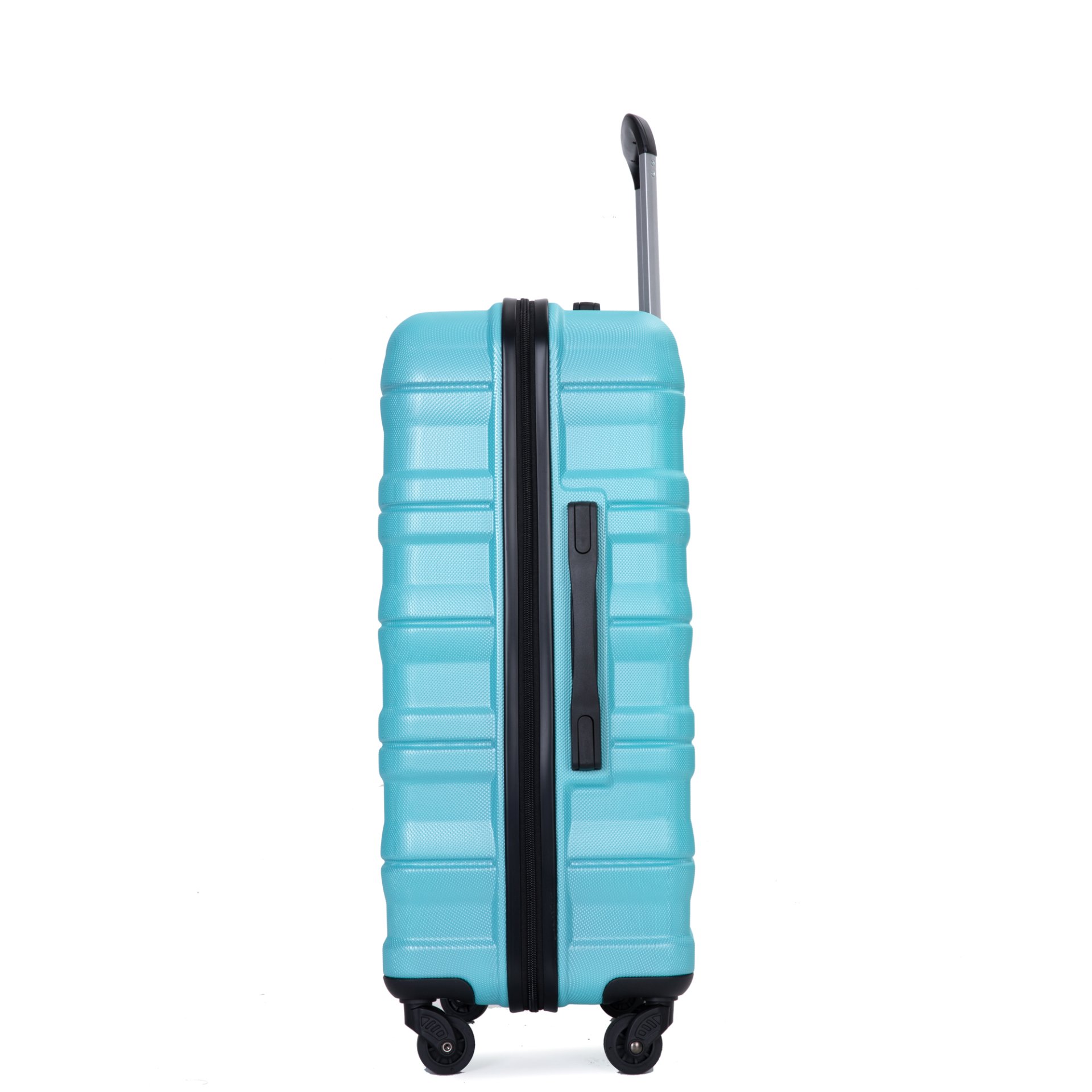 Expandable 3 Piece Luggage Sets Pc Lightweight & Durable Suitcase With Two Hooks, Spinner Wheels, Tsa Lock, (21/25/29) - Aqua Blue - Image 9