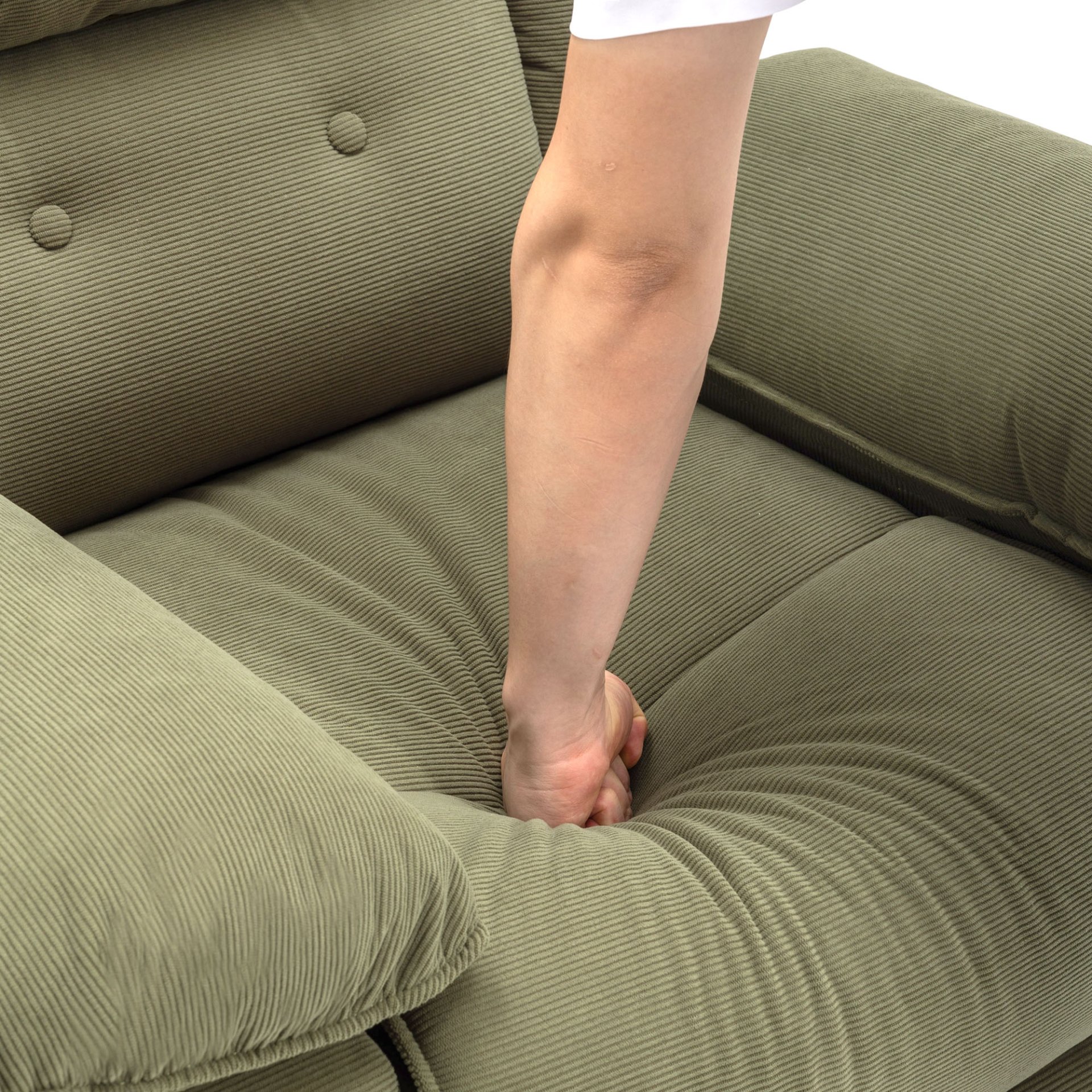 Massage Recliner, Power Lift Chair & Adjustable Massage And Heating Function, Recliner Chair With Infinite Position And Side Pocket For Living Room - Green - Image 26