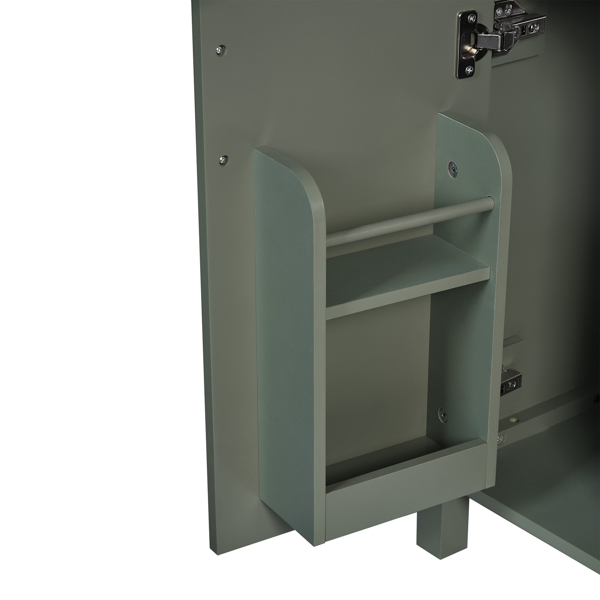 Bathroom Vanity With Sink, Soft Close Storage - Green - Image 18