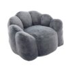 Lotus Compression Sofa Bean Bag With Pull Ring - Gray - Image 9