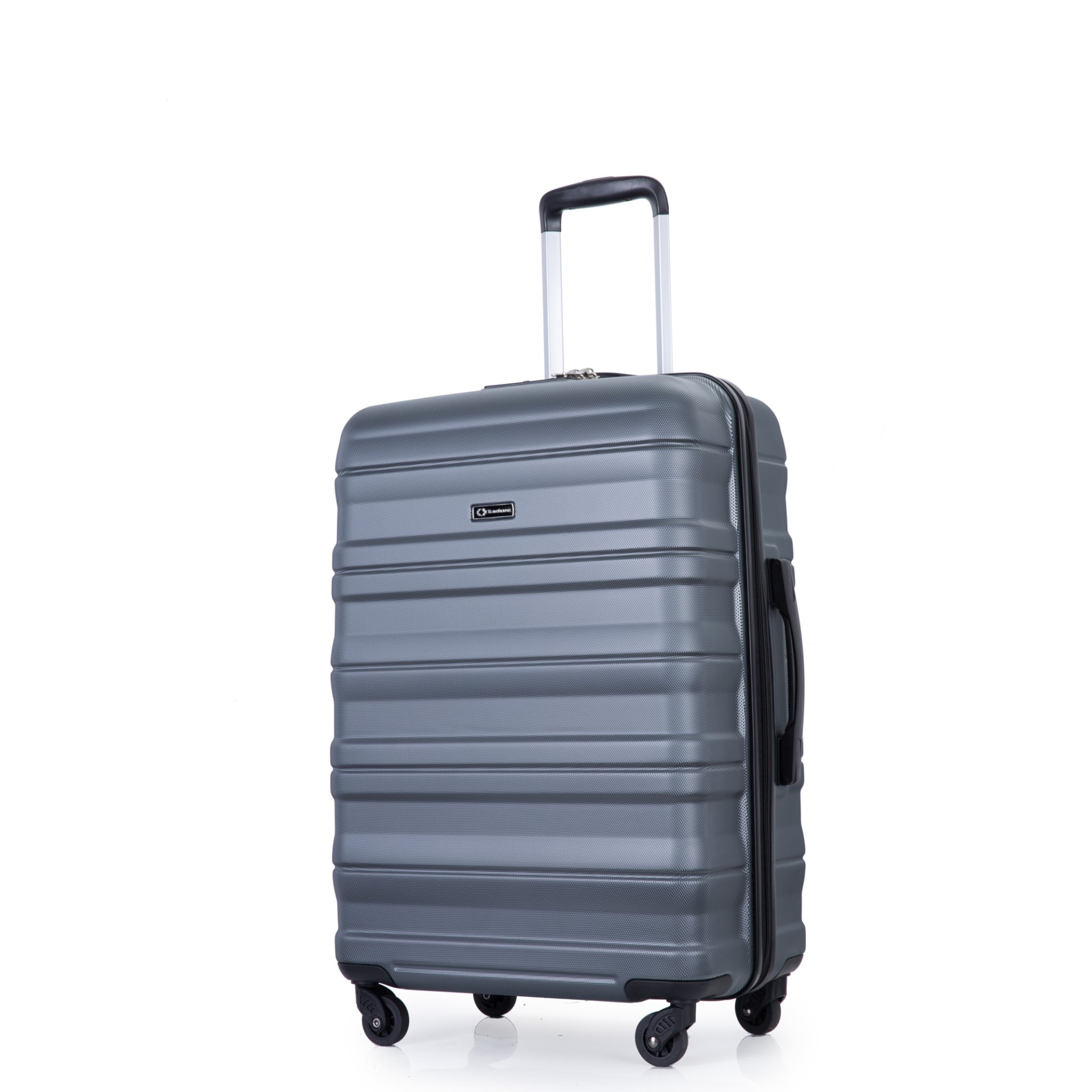 Expandable 3 Piece Luggage Sets Pc Lightweight & Durable Suitcase With Two Hooks, Spinner Wheels, Tsa Lock, (21/25/29) - Gray - Image 12