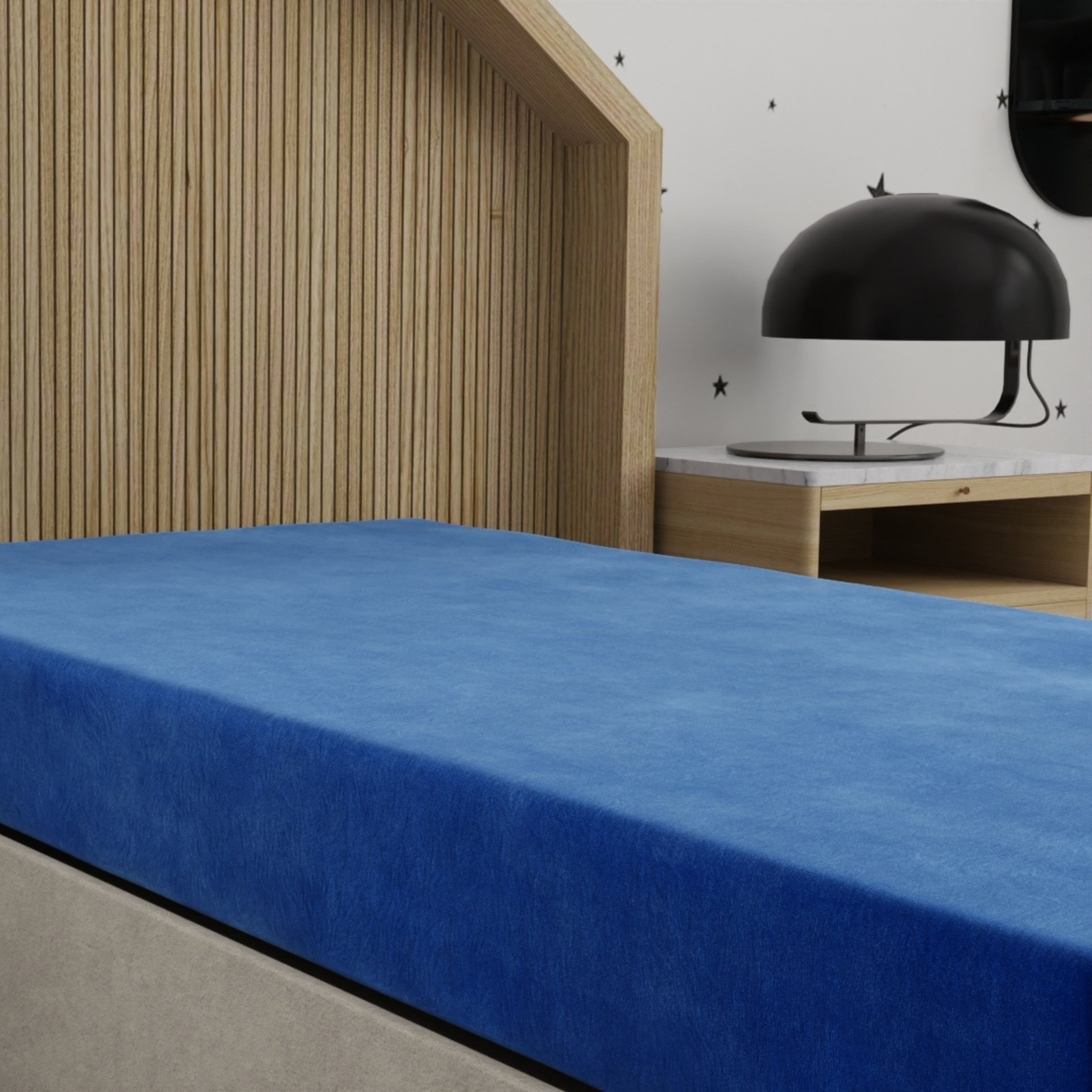 Kids Pedic - 7" Full Waterproof Protection Mattress - Blue - Image 10