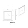 Augusta - Full Bed With Panel Headboard, Low Profile, 5 Piece Set Includes Bed, Dresser, Chest, Nightstand, Mirror - Beige / Brown - Image 10