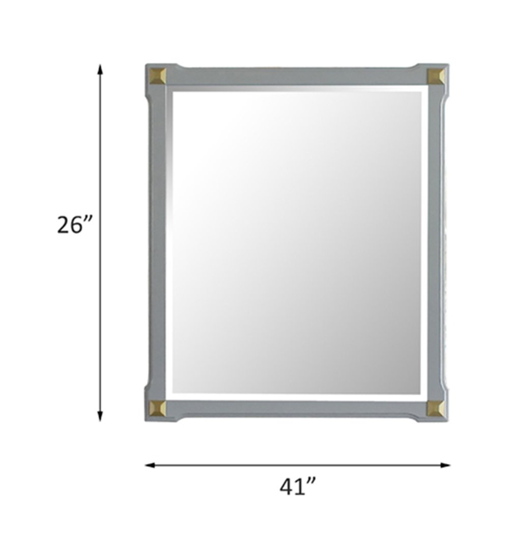 House Beatrice - Mirror - Pearl Gray - Image 3