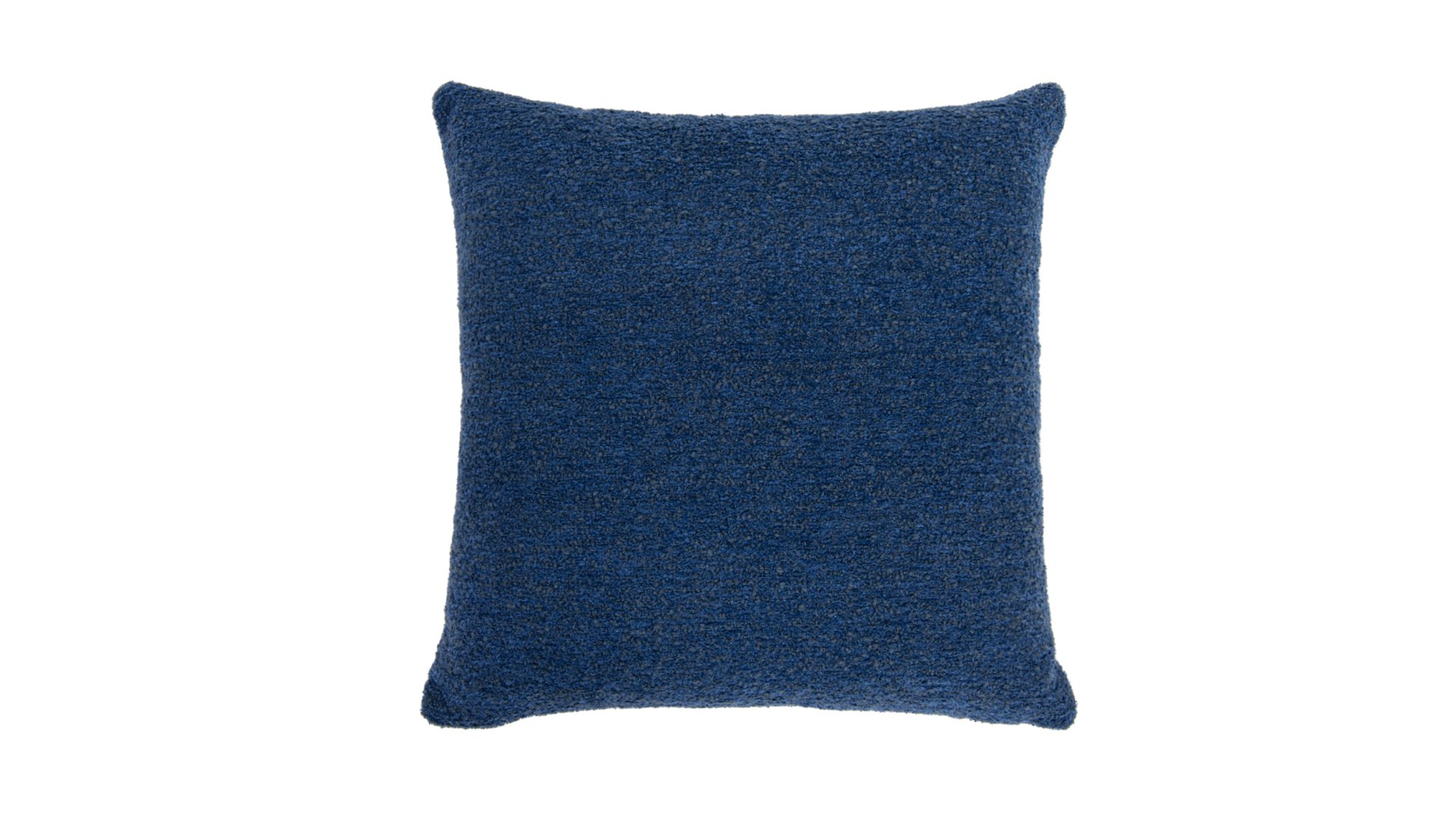 Astrid - Square Accent Throw Pillow Cover With Feather Insert - Cerulean Blue - Image 5