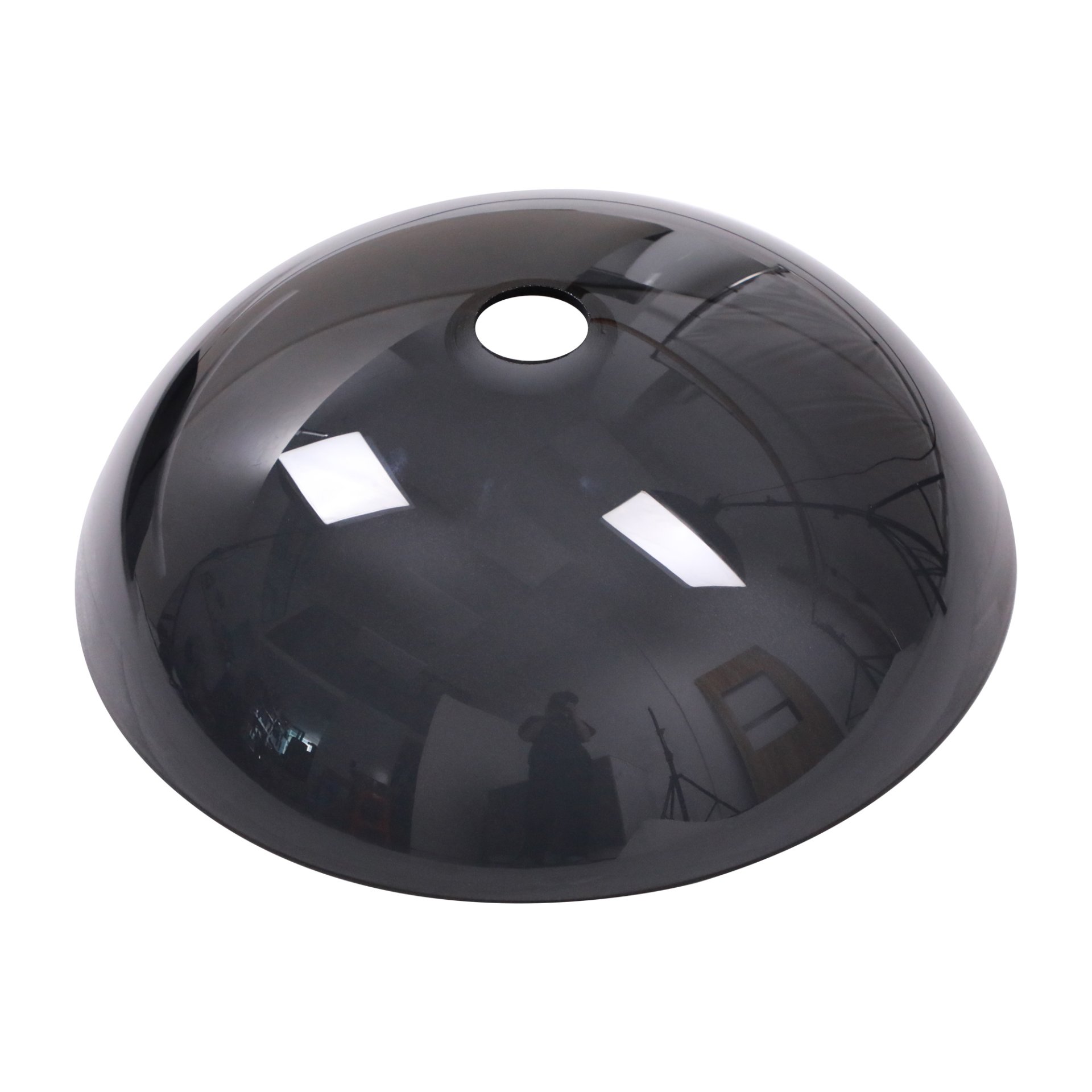 Artistic Vessel Sink With Pop Up Drain, Smooth Rounded Edges - Gray - Image 8