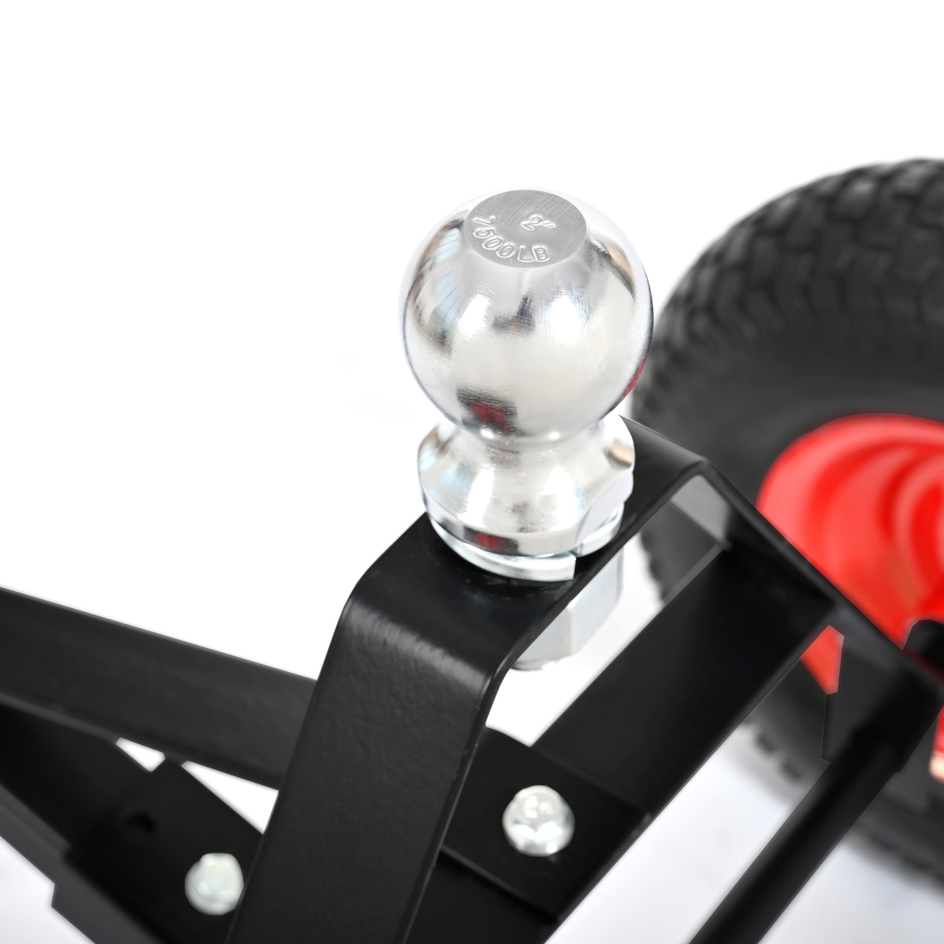 Heavy Duty Trailer Dolly With 2" Ball 1000 Lb Capacity For Easy Mobility - Black - Image 11