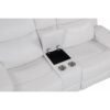 Blanche - Reclining Loveseat With LED Lights And Built In Speakers - White - Image 9