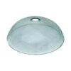 Crackle Vessel Sink, Round Bowl With Pop Up Drain - Clear - Image 9