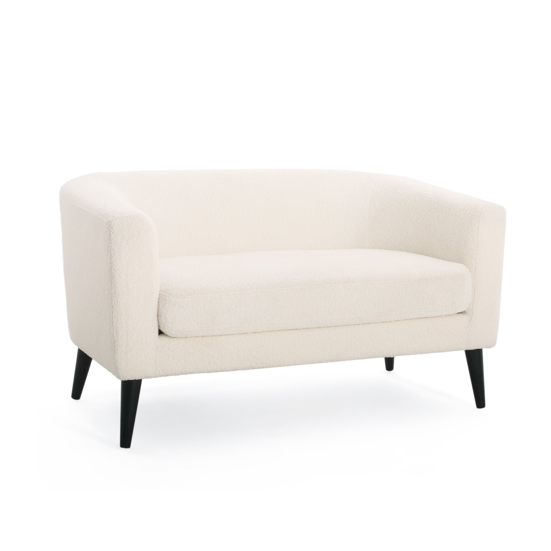 Modern Design Style Loveseat - White - Image 13