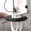 32" Round Tempered Glass Table Top Glass 1 / 2" Thick Beveled Polished Edge - Black - Image 2