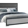 Adelaide - 5 Pieces Queen Bed With LED Set - Black - Image 10